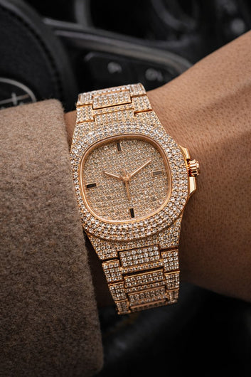 PP - Geneve Iced Out Luxury Chain Watch
