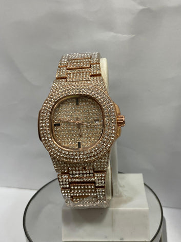 PP - Geneve Iced Out Luxury Chain Watch